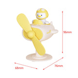 Maxbell Maxbell Astronaut Duck Portable Fan Funny Compact Small Table Fan for Indoor Outdoor Yellow