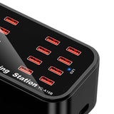 Maxbell Maxbell Multi Port USB Charging Station Headphones Phones Laptop Bedroom USB Charger