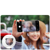 Maxbell Magnetic Selfie Smartphone Mirror for Back Camera Vlogging Phone Selfie Tool Black