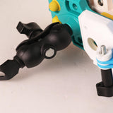 Maxbell Generic Bike Phone Mount Handlebar Phone Clamp for Motorcycle Scooter Riding Blue