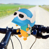 Maxbell Generic Bike Phone Mount Handlebar Phone Clamp for Motorcycle Scooter Riding Blue