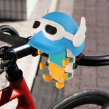 Maxbell Generic Bike Phone Mount Handlebar Phone Clamp for Motorcycle Scooter Riding Blue