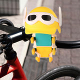 Maxbell Generic Bike Phone Mount Handlebar Phone Clamp for Motorcycle Scooter Riding Yellow