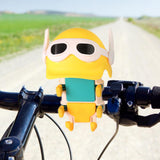 Maxbell Generic Bike Phone Mount Handlebar Phone Clamp for Motorcycle Scooter Riding Yellow