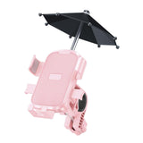 Maxbell Motorcycle Phone Holder Handlebar Cellphone Holder for Mountain Bike Scooter pink