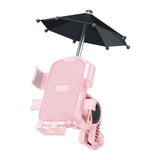Maxbell Motorcycle Phone Holder Handlebar Cellphone Holder for Mountain Bike Scooter pink