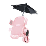 Maxbell Motorcycle Phone Holder Handlebar Cellphone Holder for Mountain Bike Scooter pink
