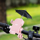 Maxbell Motorcycle Phone Holder Handlebar Cellphone Holder for Mountain Bike Scooter pink