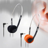 Maxbell Maxbell Retro Style Headphone Practical Photo Props for Running Walking Take A Plane Black
