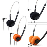 Maxbell Maxbell Retro Style Headphone Practical Photo Props for Running Walking Take A Plane Black