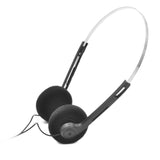 Maxbell Maxbell Retro Style Headphone Practical Photo Props for Running Walking Take A Plane Black