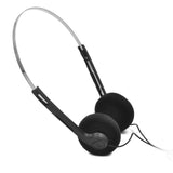 Maxbell Maxbell Retro Style Headphone Practical Photo Props for Running Walking Take A Plane Black