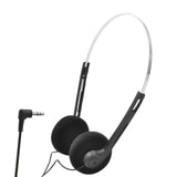 Maxbell Maxbell Retro Style Headphone Practical Photo Props for Running Walking Take A Plane Black