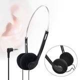 Maxbell Maxbell Retro Style Headphone Practical Photo Props for Running Walking Take A Plane Black