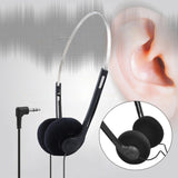 Maxbell Maxbell Retro Style Headphone Practical Photo Props for Running Walking Take A Plane Black