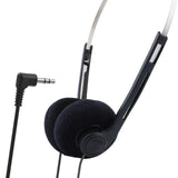 Maxbell Maxbell Retro Style Headphone Practical Photo Props for Running Walking Take A Plane Black