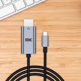 Maxbell Maxbell USB C to HDMI 2.1 Cable High Speeds Plug and Play 8K60Hz for Laptop PC Tablet