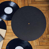 Maxbell Turntable Platter Mat 12inch Phonograph Mat Record Player Mat Record Players Black