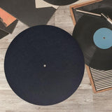 Maxbell Turntable Platter Mat 12inch Phonograph Mat Record Player Mat Record Players Black