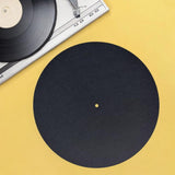 Maxbell Turntable Platter Mat 12inch Phonograph Mat Record Player Mat Record Players Black