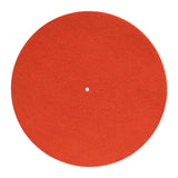 Maxbell Turntable Platter Mat 12inch Phonograph Mat Record Player Mat Record Players Orange