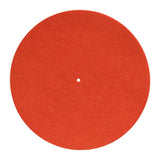 Maxbell Turntable Platter Mat 12inch Phonograph Mat Record Player Mat Record Players Orange