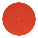 Maxbell Turntable Platter Mat 12inch Phonograph Mat Record Player Mat Record Players Orange