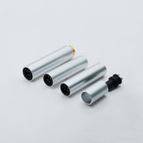 Maxbell 3 in 1 Audio Jack Connector 4.4 Balanced Female Stereo Jack Adapter Connector Silver