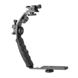Maxbell Camera Bracket Mount Padded Hand Grip for Photo Studio DSLR Camera Camcorder