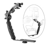Maxbell Camera Bracket Mount Padded Hand Grip for Photo Studio DSLR Camera Camcorder
