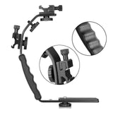 Maxbell Camera Bracket Mount Padded Hand Grip for Photo Studio DSLR Camera Camcorder