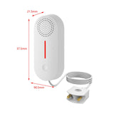 Maxbell Maxbell WiFi Water Leakage Sensor Alarm Washer Dual Alerts Smart Water Leak Detector