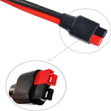 Maxbell Solar Panel Connector Power Station Solar Generator Parts Red and Black Wire 100cm