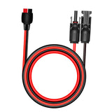 Maxbell Solar Panel Connector Power Station Solar Generator Parts Red and Black Wire 100cm