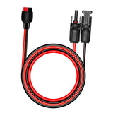 Maxbell Solar Panel Connector Power Station Solar Generator Parts Red and Black Wire 100cm