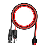 Maxbell Solar Panel Connector Power Station Solar Generator Parts Red and Black Wire 100cm