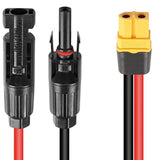 Maxbell Solar Panel Connector Supplies XT60 Harsh Weather Resistant Solar Panels Set 300cm