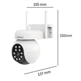 Maxbell Security Camera EU Adaptor White for Warehouse Indoor Outdoor