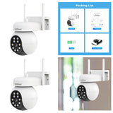 Maxbell Security Camera EU Adaptor White for Warehouse Indoor Outdoor