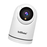 Maxbell Indoor Security Camera Easy to Set up 2 Way Audio Compact Color Night Vision