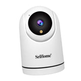 Maxbell Indoor Security Camera Easy to Set up 2 Way Audio Compact Color Night Vision