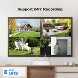 Maxbell Security Camera System Wireless EU Adapter Store Portable Video Surveillance