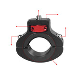 Maxbell Camera Handlebar Mount Holder Mount Bracket for Motorcycle Panoramic Cameras Black