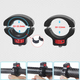 Maxbell Camera Handlebar Mount Holder Mount Bracket for Motorcycle Panoramic Cameras Black