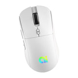 Maxbell AI Intelligent Voice Mouse Voice Search Ergonomic Computer Mouse for Desktop White