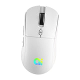 Maxbell AI Intelligent Voice Mouse Voice Search Ergonomic Computer Mouse for Desktop White