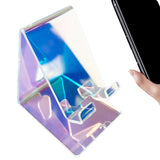 Maxbell Colorful Acrylic Phone Stand Holder Phone Stand for Artwork Painting Desktop