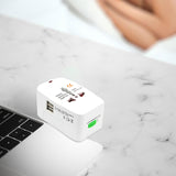 Maxbell Maxbell European Travel Plug Adapter Sturdy Converter for France EU Germany and More