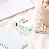 Maxbell Maxbell European Travel Plug Adapter Sturdy Converter for France EU Germany and More