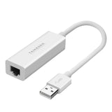 Maxbell USB to Ethernet Adapter Stable Sturdy Network Adapter for Laptop Computer PC